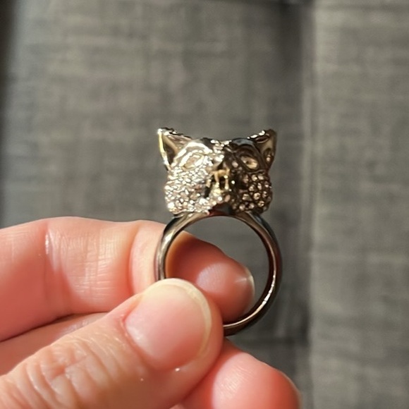 Alexis Bittar Woodland Fantasy Pavé Fox Ring - Picture 13 of 17